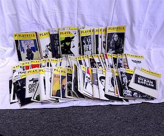 Vintage Playbill Lot of 100 1960s-1990s. 