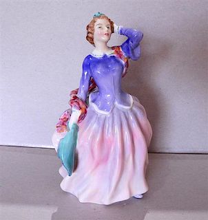 Royal Doulton Blithe Morning Corp 1948 Porcelain Figurine HN2021