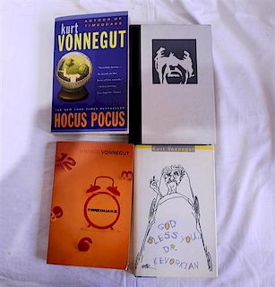 Kurt Vonnegut Book Lot of 4