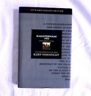 Kurt Vonnegut Autographed Book 25th Anniversary Edition