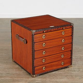 Starbay campaign style end table cube