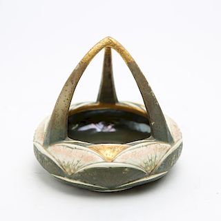 Ernst Wahliss Porcelain Bowl, Austrian Art Nouveau