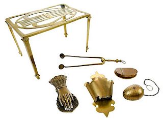 Six Brass Accessories
