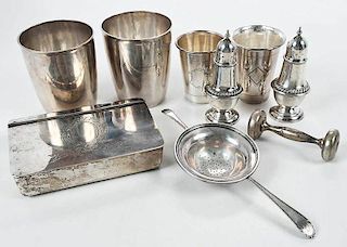 Sterling and Continental Silver Hollowware
