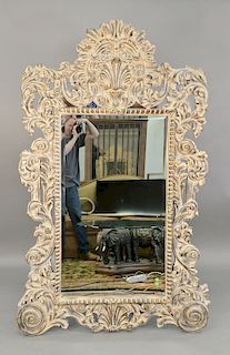 Large decorative mirror. 77 1/2" x 49 1/2"