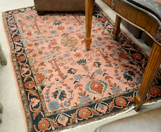 Hamaden Oriental throw rug, 4'4" x 6'5".