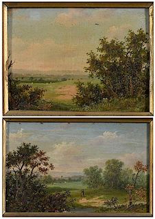 Two British School Miniature Paintings