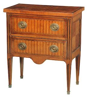 Italian Neoclassical Style Bedside Commode