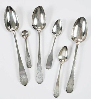 New York Coin Silver Spoons
