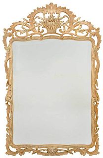 Italian Louis XV Style Carved Mirror