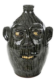 Cleater Meaders Face Jug