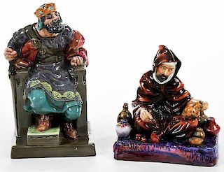 Two Royal Doulton Figures, Potter, Old King