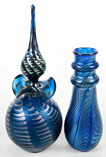 Lotton Art Glass Perfume and Bottle