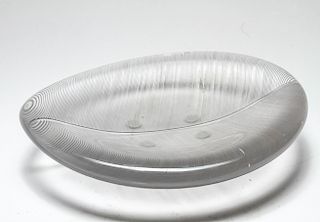 Tapio Wirkkala for Iittala Leaf Form Glass Dish