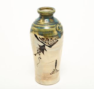 Japanese Studio Pottery Vase, Ceramic