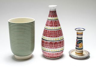 Modern Ceramic Vessels incl. Wedgwood & Poole, 3