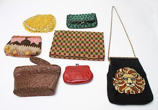 Ladies' Evening Bags incl. Needlepoint & Beaded, 7
