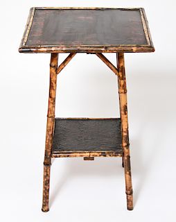 Aesthetic Movement Chinoiserie Lacquered Table