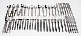 Reed & Barton Select Stainless Steel Flatware, 54