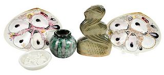 Five Pieces American Ceramics