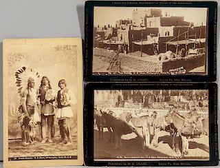 Three Southwest Cabinet Cards