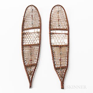 Pair of Miniature Northeast Snowshoes