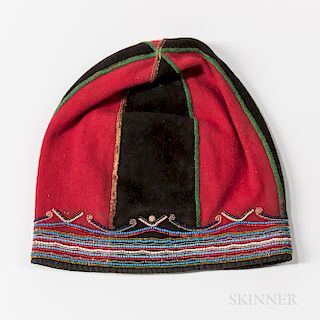 Labrador Bead-decorated Cloth Hat