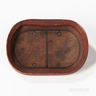 Miniature Eskimo Wood Bowl