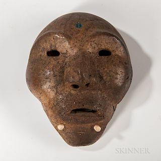 Eskimo Whale Bone Mask