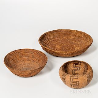 Three Western Baskets