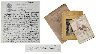 Three Southern Related Books, Verner Letter