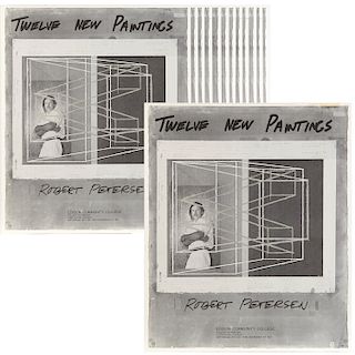 Robert Petersen, (14) prints, 1981