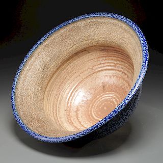 Karen Karnes, large stoneware bowl