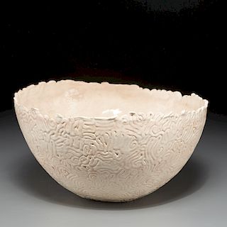 Lea Halpern, large sculptural center bowl