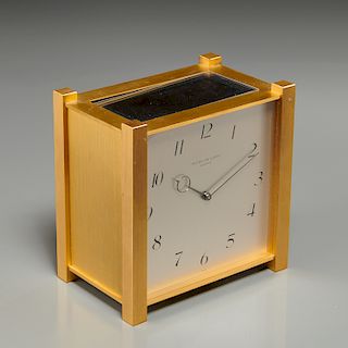 Patek Philippe gilt brass Solar Clock