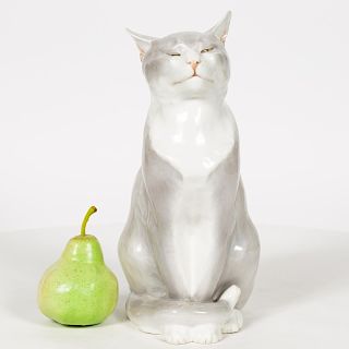 Bing & Grondahl Seated Cat Figurine