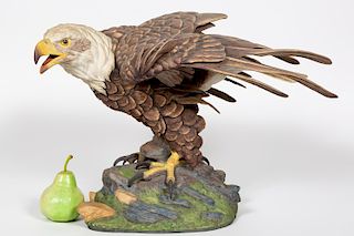 Boehm Porcelain Eagle of Freedom II Figurine.