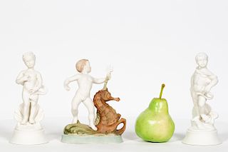 Three Boehm Porcelain Mythology Porcelain Figures