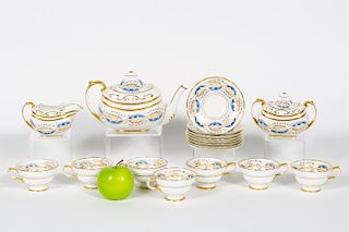 Grosvenor for Tiffany & Co. Alison Tea Set, 18 PCs