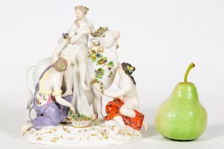 Meissen "Europa & The Bull" Porcelain Figurine