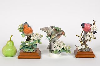 3 Dorothy Doughty for Royal Worcester Bird Figures