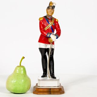 Royal Worcester Colonel of the Noble Guard on Base