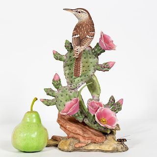 Bohem "Cactus Wren" Porcelain Figurine, 400-17