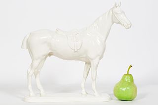Unique Boehm Hunter Equestrian Glazed Figure