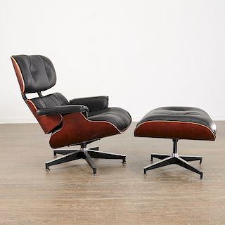 Charles and Ray Eames, Lounge chair and ottoman