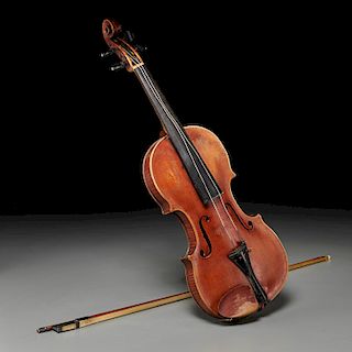 Mittenwald violin, labeled Joan Carol Klotz