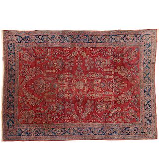 Large Sarouk carpet