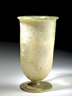 Lovely Roman Glass Footed Cup