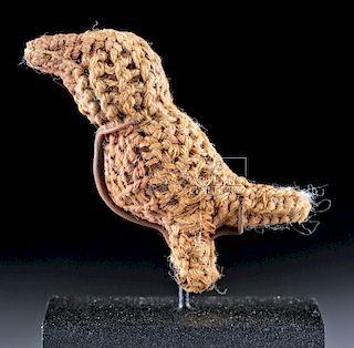 Rare Proto-Nazca Woven Textile Bird