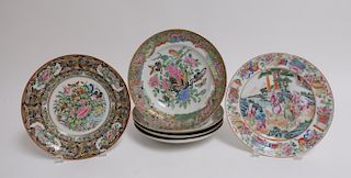 Group of 6 Chinese Export Plates